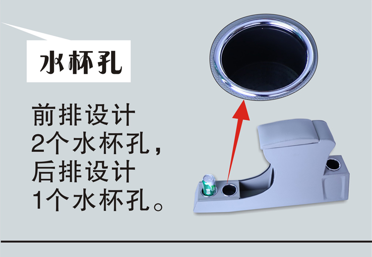 江铃福特 经典全顺手扶箱新全顺款汽车专用中央扶手箱USB改装配件